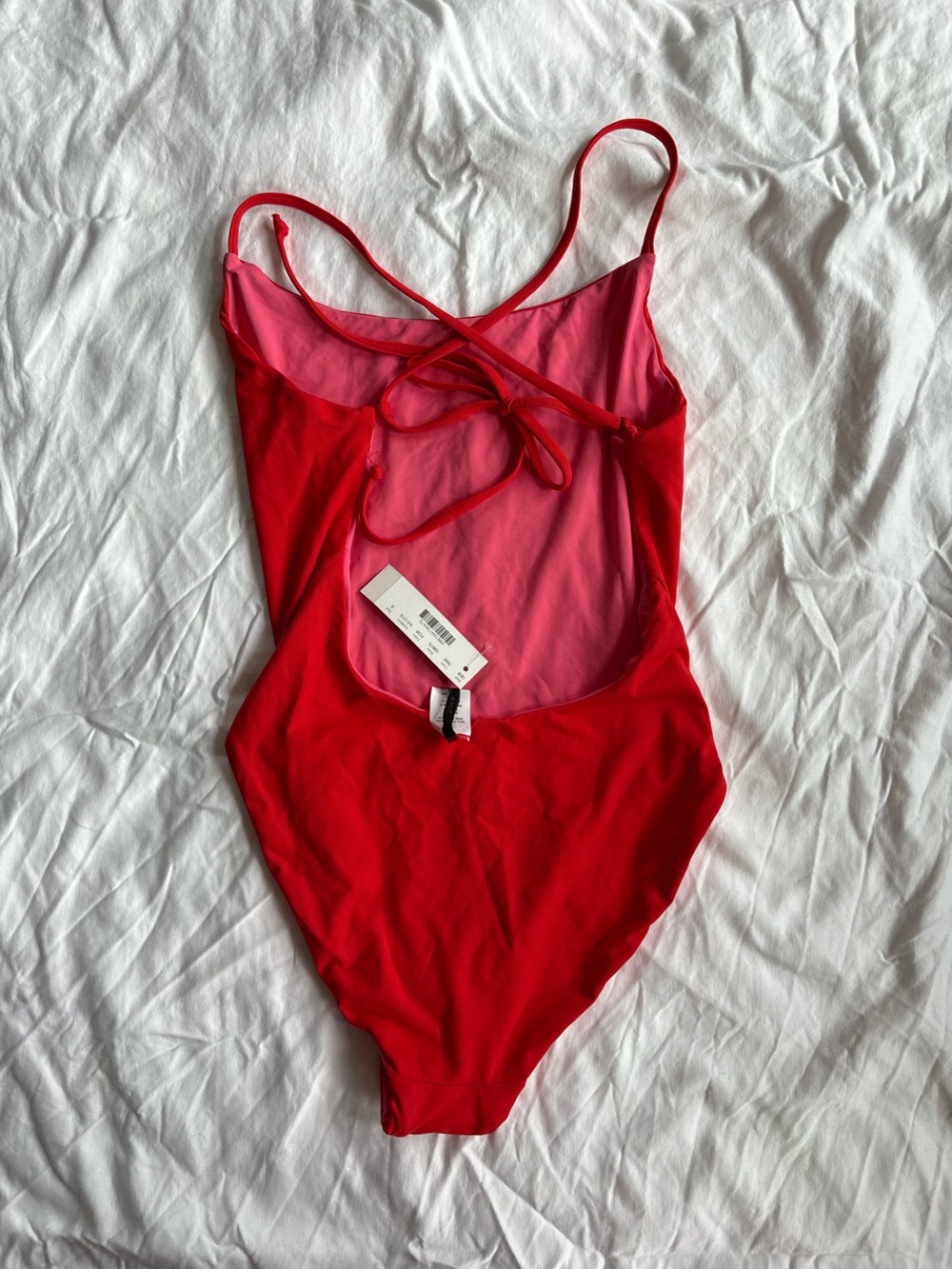 J. Crew Women’s Red Bathing Suit - Picture 2 of 7